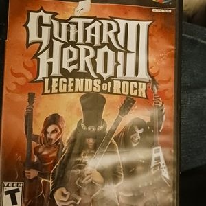Play station 2 guitar hero 3 ledgend of rock